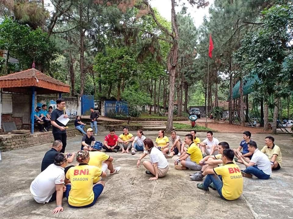 BNI Dragon · Training ngoài trời